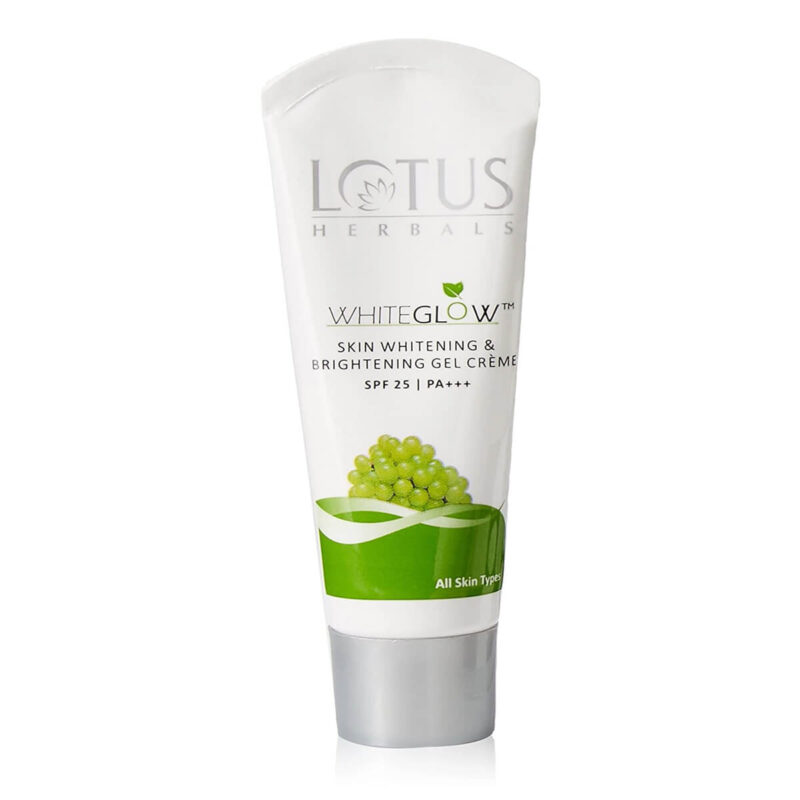 Lotus Herbals WHITEGLOW Skin brightening Gel Cream SPF 25 PA+++