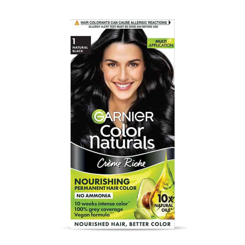 Garnier Color Naturals Cream Hair Color Natural Black