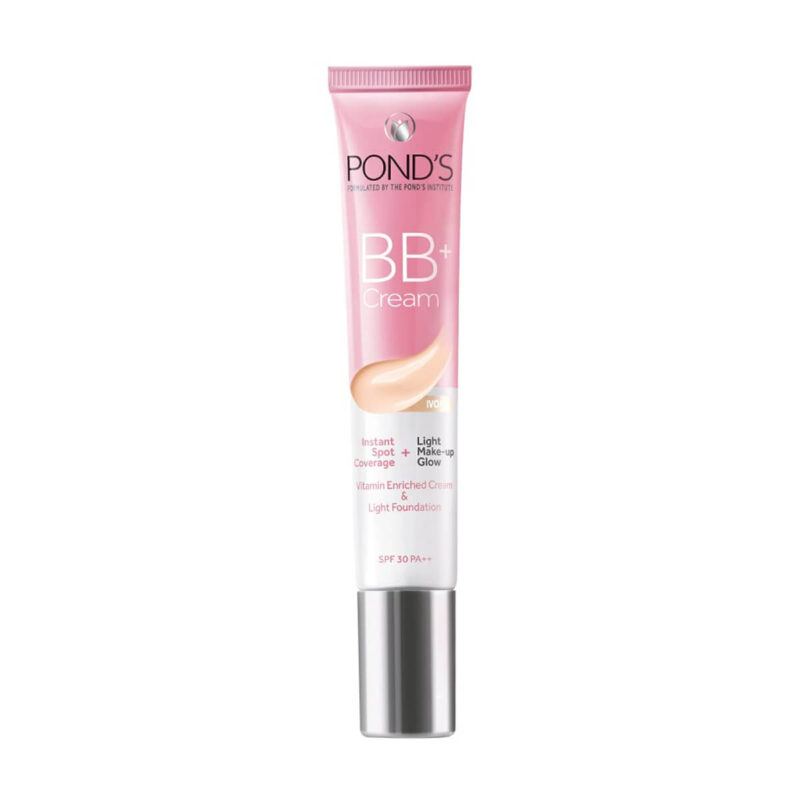POND'S BB+ Cream For All Skin Types | Instant Spot Coverage | Lightweight Foundation | SPF 30 PA++