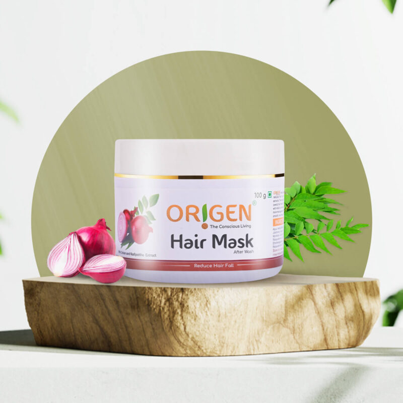 Origen Hair Mask With Onion & Kadipatta Extract